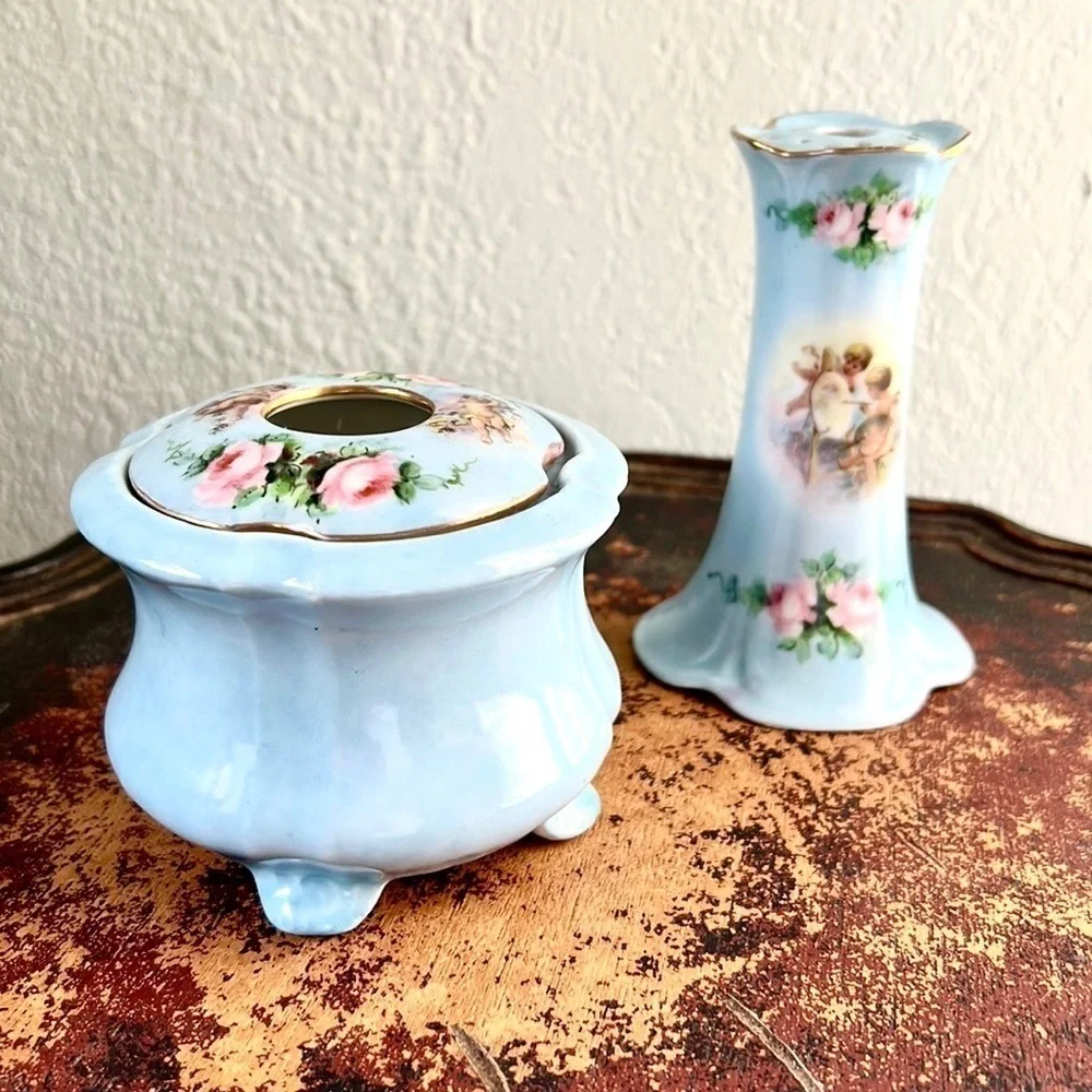 Vintage Bavaria Vanity Set